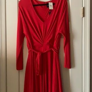 Isabel Toledo for Lane Bryant red dress size 24